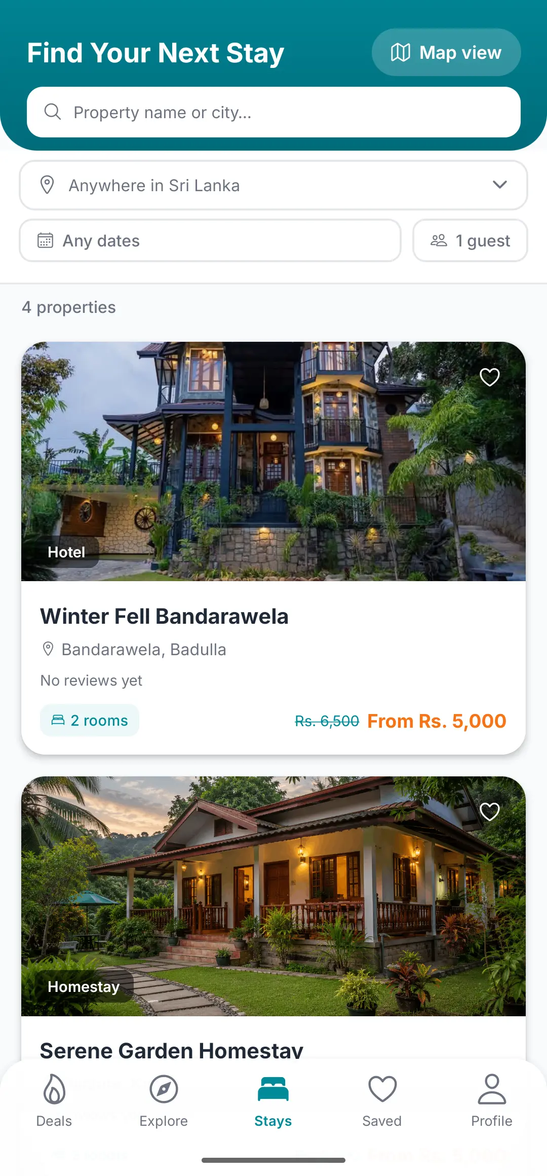 App screenshot